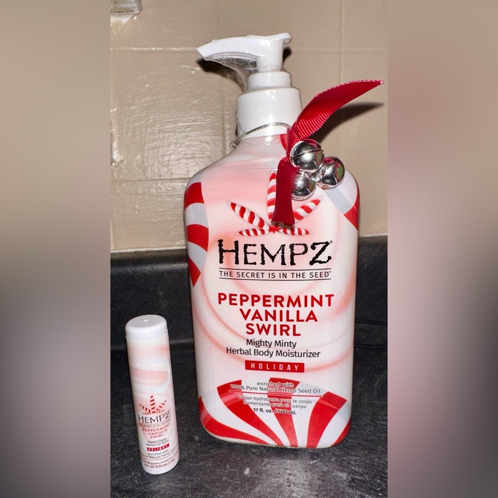 NEW Hempz Lotion and lip balm